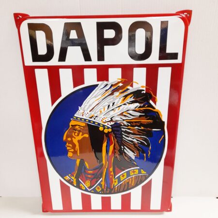 Dapol Emaille Bord - 65 x 45 cm | Fiftiesstore