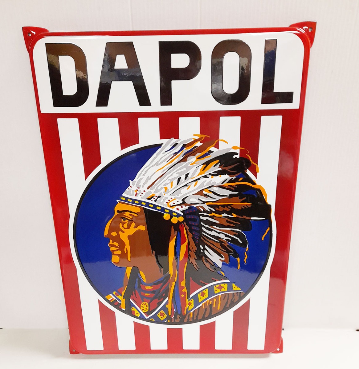Dapol Emaille Bord - 65 x 45 cm | Fiftiesstore