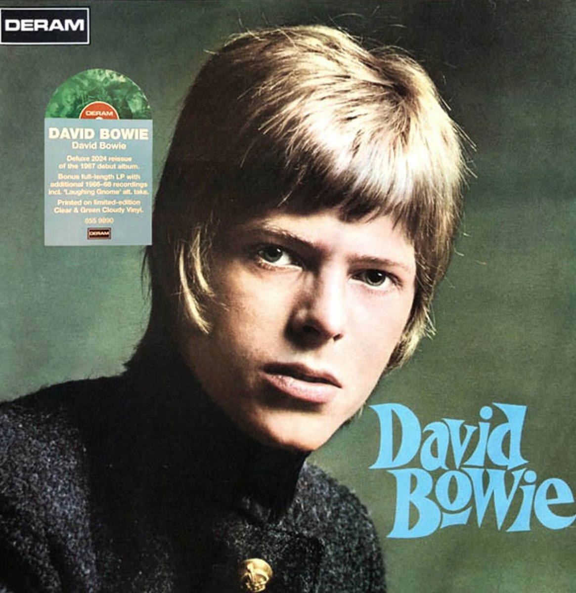 David Bowie - David Bowie (Limited Edition Transparant en Groen Cloudy Vinyl) 2 (LP) | Fiftiesstore