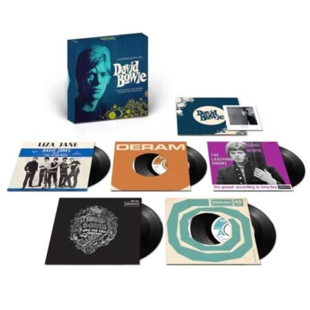 David Bowie - Laughing With Liza: The Vocalion and Deram Singles 1964 - 1967+ (Boxset) 5x 7" Vinyl (Record Store Day 2023) (LP) | Fiftiesstore