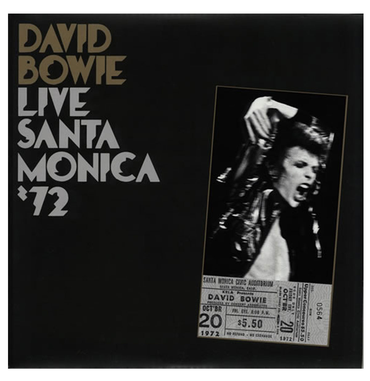 David Bowie - Live Santa Monica '72 2- (LP) | Fiftiesstore