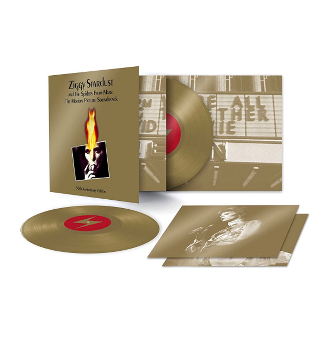 David Bowie - Ziggy Stardust And The Spiders From Mars: The Motion Picture Soundtrack (Gekleurd Vinyl) 2 | 16% korting (LP) | Fiftiesstore