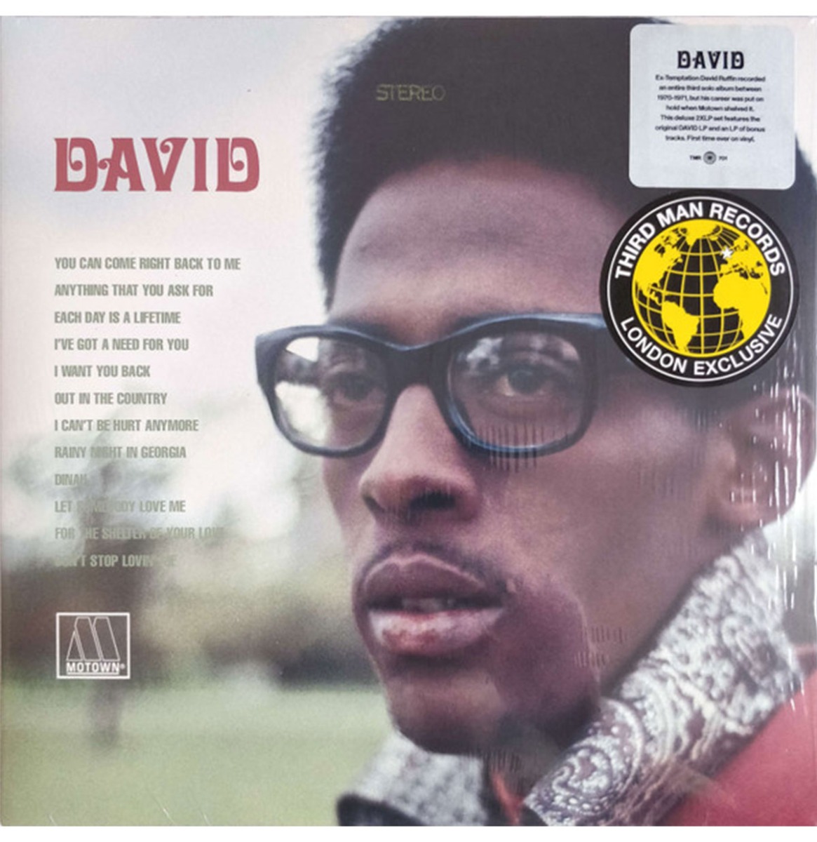 David Ruffin - David (Gekleurd Vinyl) (Third Man Records London Exclusive) 2 (LP) | Fiftiesstore