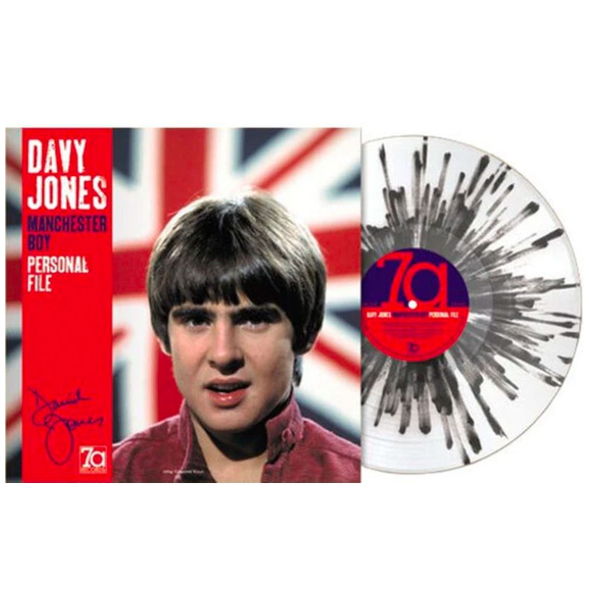 Davy Jones - Manchester Boy - Personal File (Gekleurd Vinyl) LAATSTE STUKS | 11% korting (LP) | Fiftiesstore