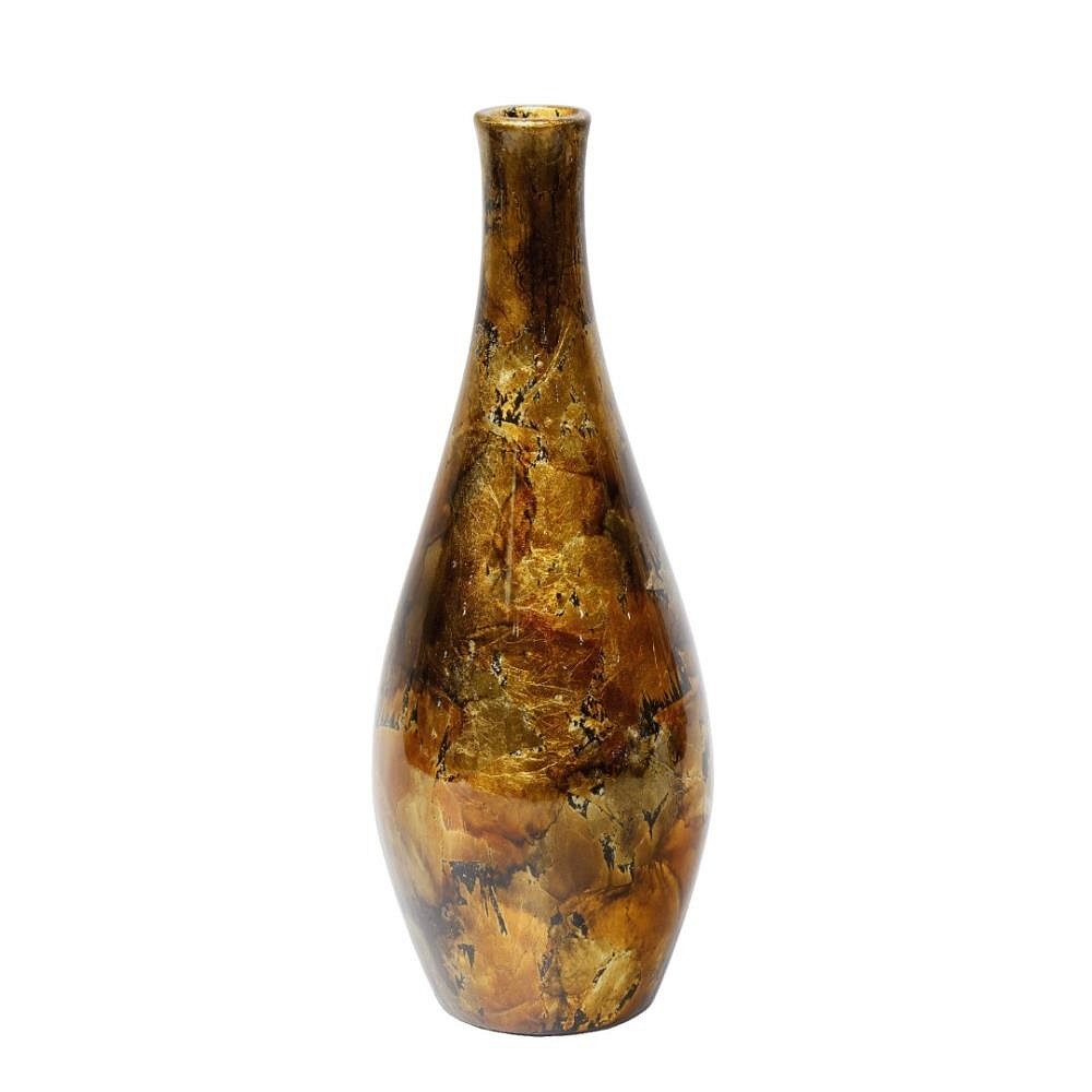 Dazzle vaas koper goud Ø13x35cm | Ideas 4 Seasons