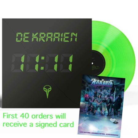 De Kraaien - 11:11 (Neon Groen Vinyl) (LP) | Fiftiesstore