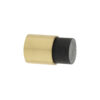 De Oude Deurklink Deurstopper wandmontage 35x22mm messing gelakt | De Oude Deurklink