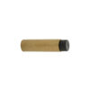 De Oude Deurklink Deurstopper wandmontage 80x22mm getrommeld messing | De Oude Deurklink