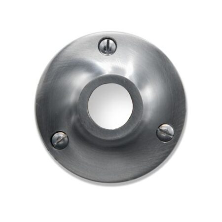 De Oude Deurklink Rozet - Rond mat nikkel | De Oude Deurklink