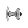 De Oude Deurklink Voordeurknop 80mm - Rond nikkel | De Oude Deurklink