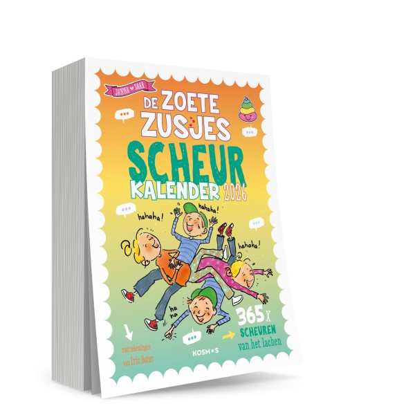 De Zoete Zusjes Moppenscheurkalender |