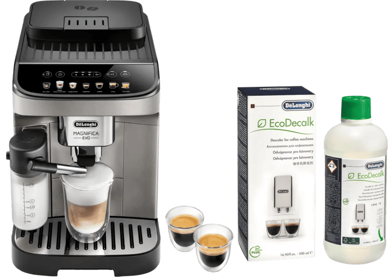 De'Longhi Magnifica EVO ECAM290.81.TB + Ontkalker