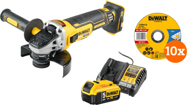 DeWalt DCG405NT-XJ 5