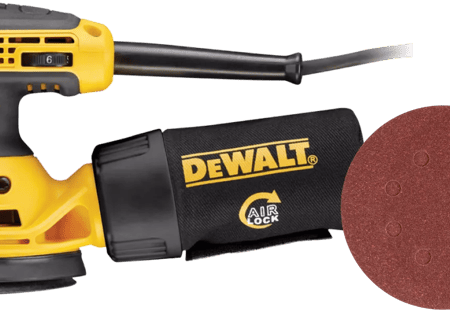 DeWalt DWE6423-QS + Bosch Schuurschijf 125 mm K80