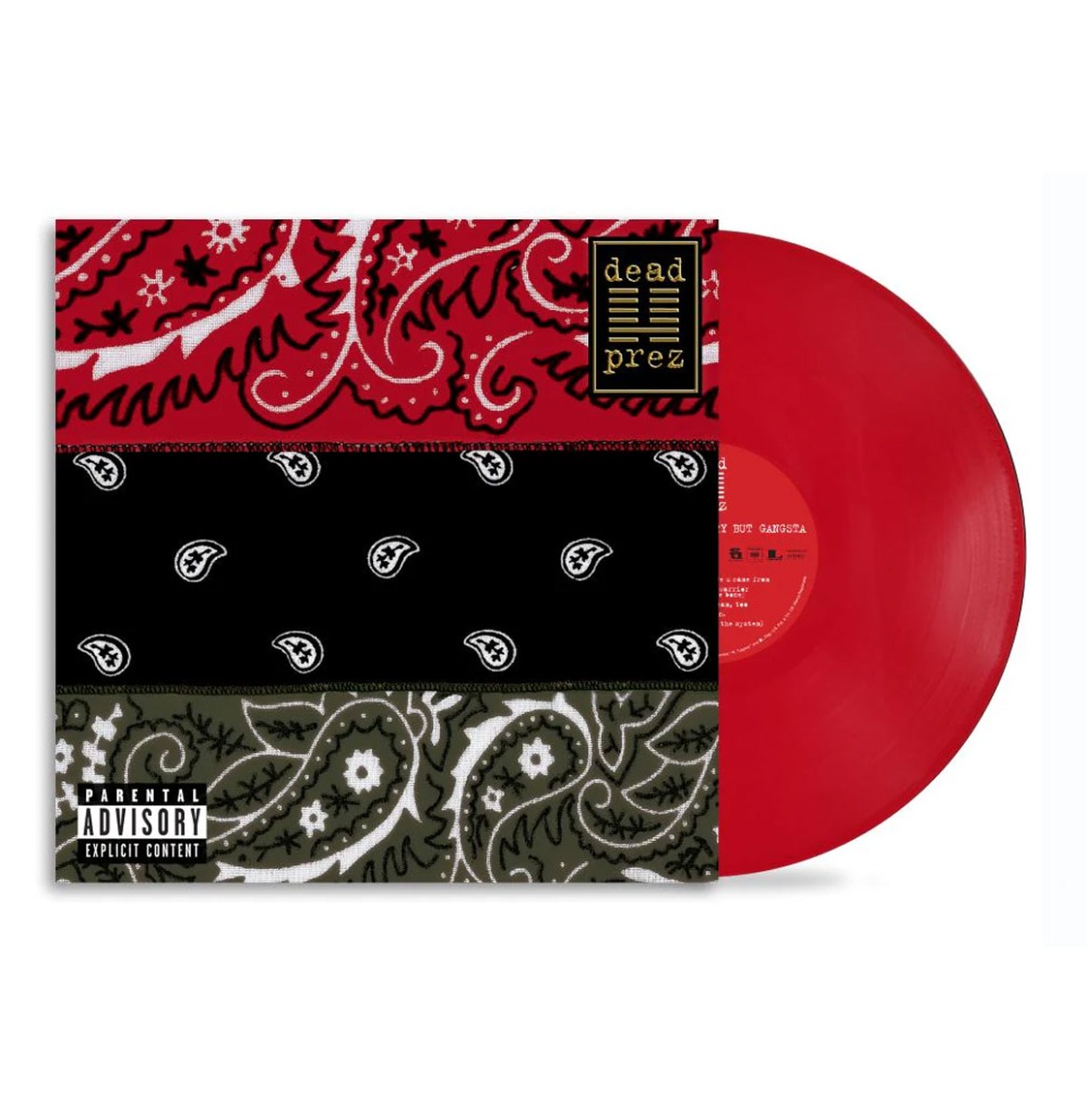 Dead Prez - RBG: Revolutionary But Gangsta: 20th Anniversary Edition (Opaque Rood Vinyl) (RSD Black Friday 2024) LAATSTE STUKS | 17% korting (LP) | Fiftiesstore