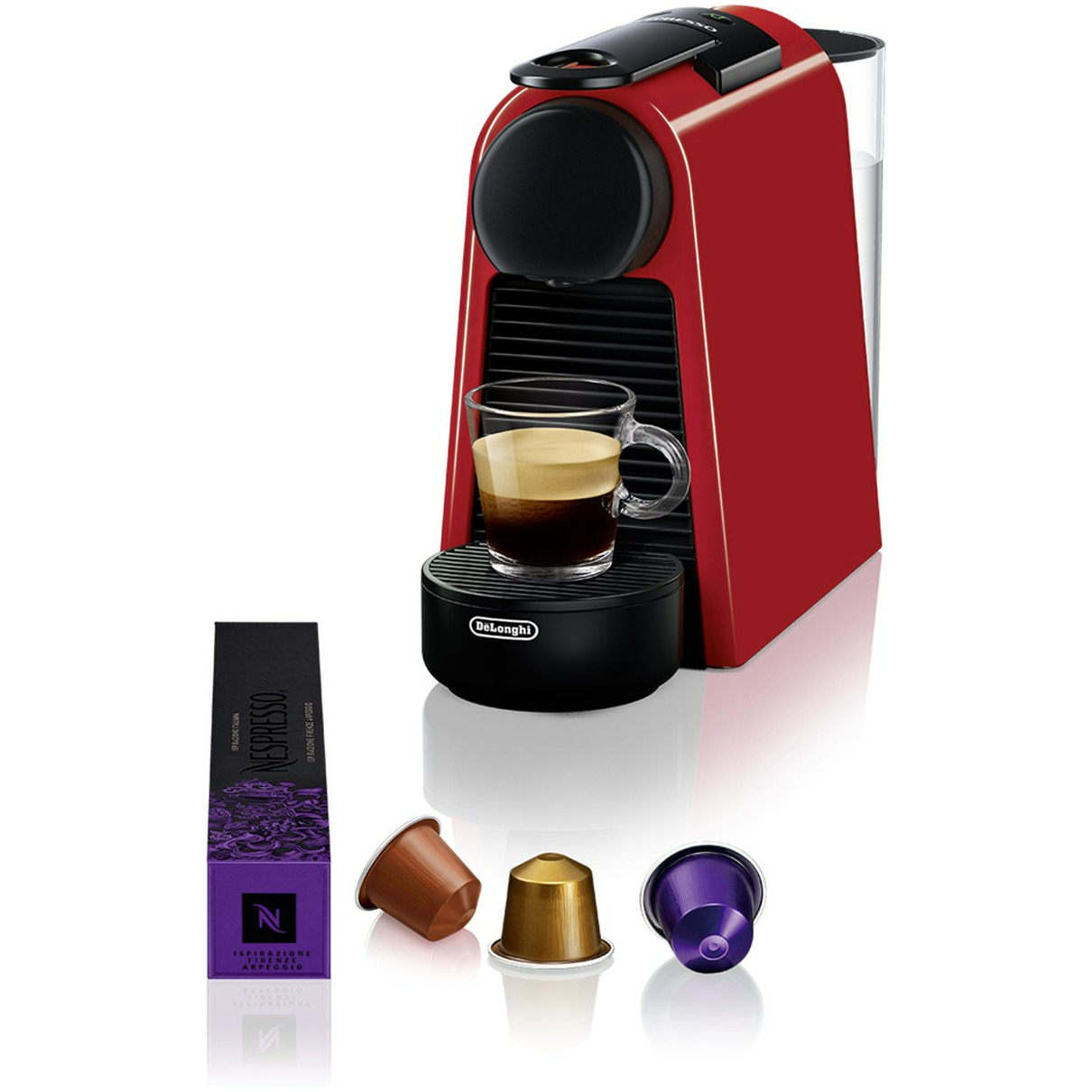 De'Longhi Nespresso Essenza Mini EN85.R Nespresso Rood | DeLonghi