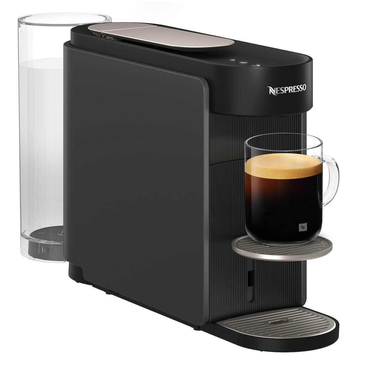 De'Longhi Nespresso Vertuo Up ENV200.GYAE met melkschuimer Nespresso Grijs | DeLonghi