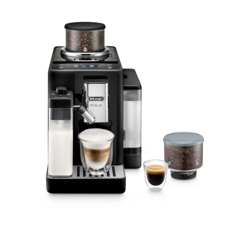 De'Longhi Rivelia EXAM440.55.B Volautomaat Zwart | DeLonghi