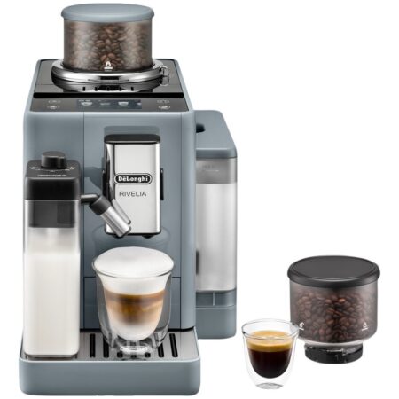 De'Longhi Rivelia EXAM440.55.G Volautomaat Grijs | DeLonghi