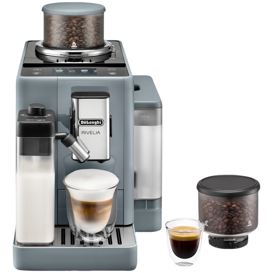 De'Longhi Rivelia EXAM440.55.G Volautomaat Grijs | DeLonghi