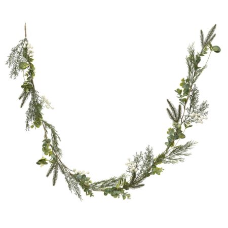 Decoris Guirlande bessen wit 180cm | Decoris