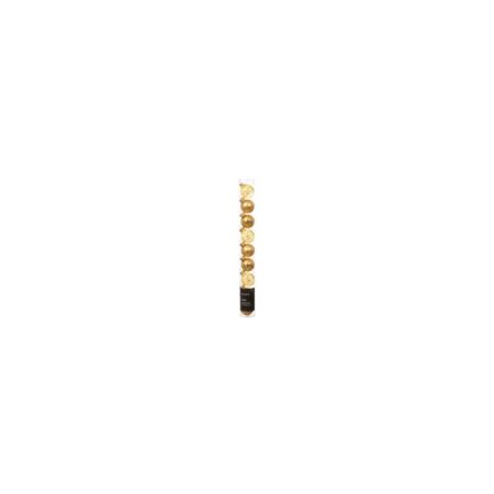 Decoris Kerstballen glas Ø3cm 9x goud | Decoris