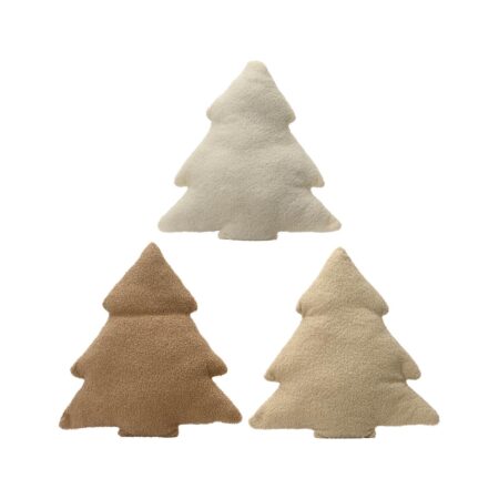 Decoris Kussen everlands kunstkerstboom Teddy 45x45cm | Decoris