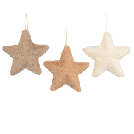 Decoris Ster imitatiebont Ø13cm | Decoris