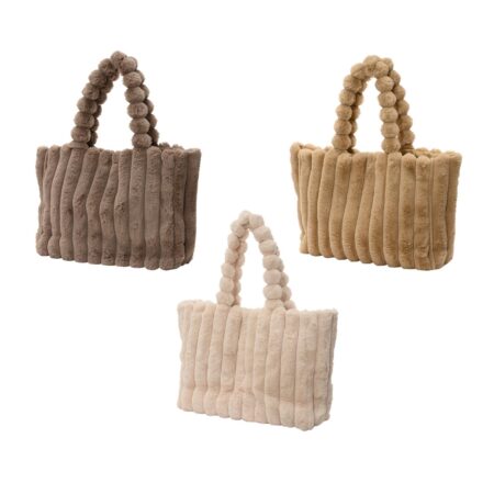 Decoris handtas fluweel 13x46x28cm | Decoris