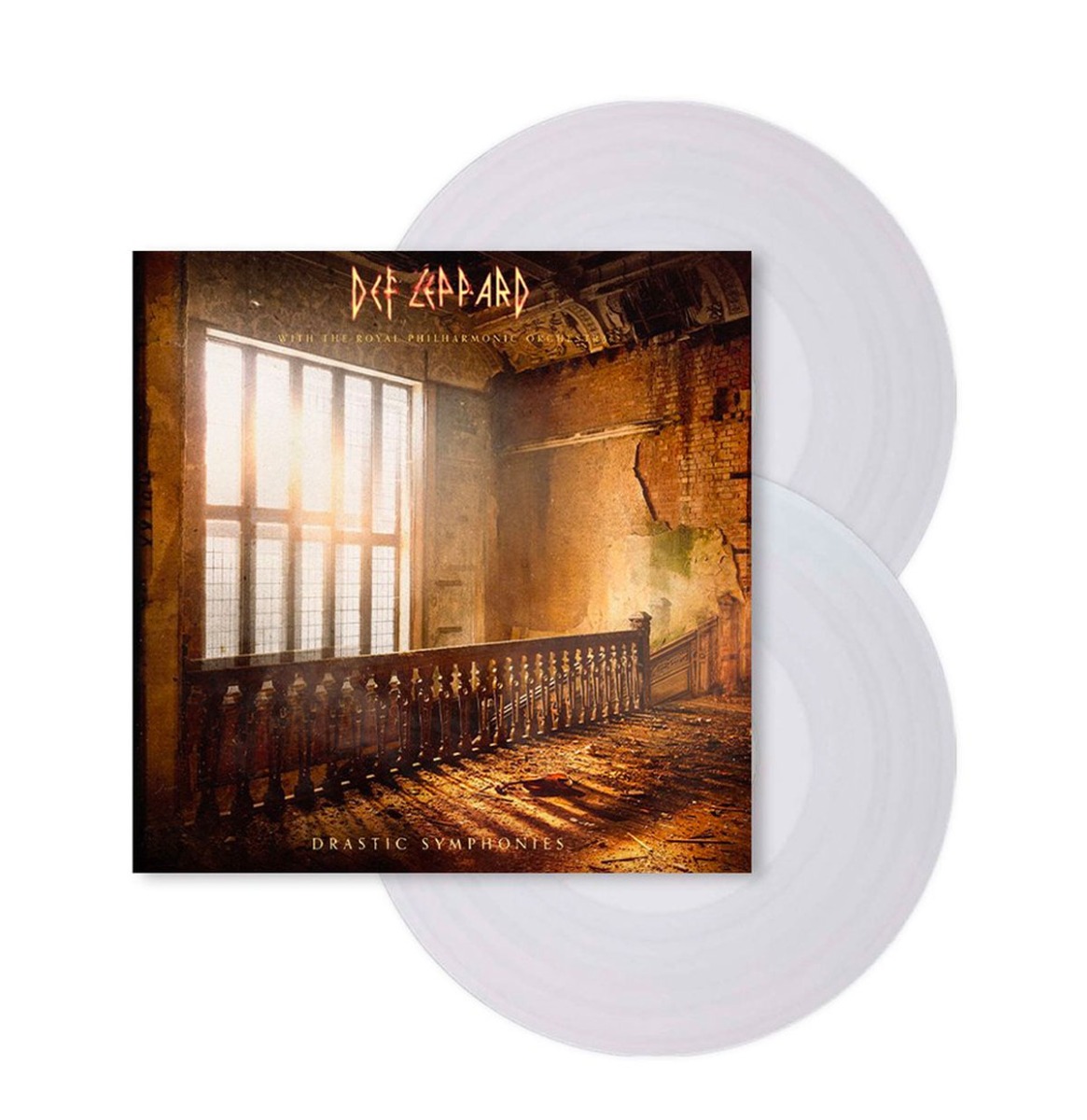 Def Leppard - Drastic Symphonies (Transparant Vinyl) 2 LAATSTE STUKS | 20% korting (LP) | Fiftiesstore
