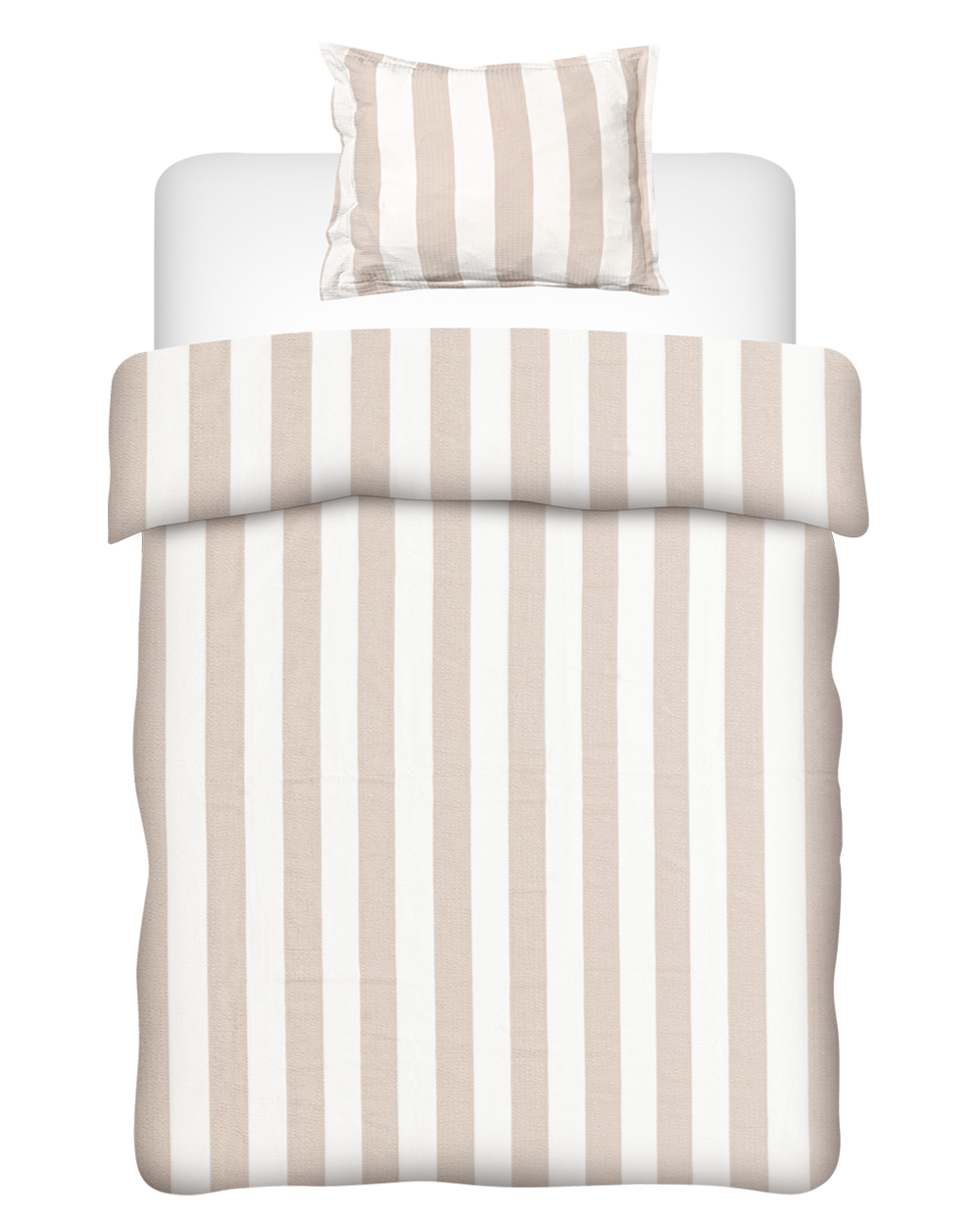 Dekbedovertrek set - Beige | Zeeman