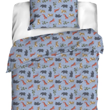 Dekbedovertrek set - Blauw | Zeeman