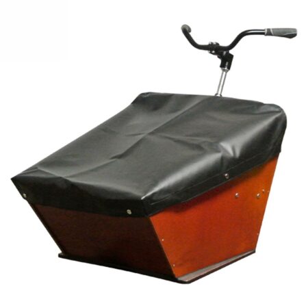 Dekzeil Bakfiets Kort Matzwart | de Poort