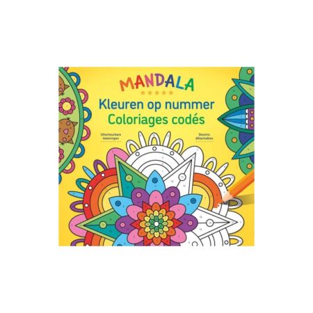 Deltas Mandala kleuren op nummer | Deltas