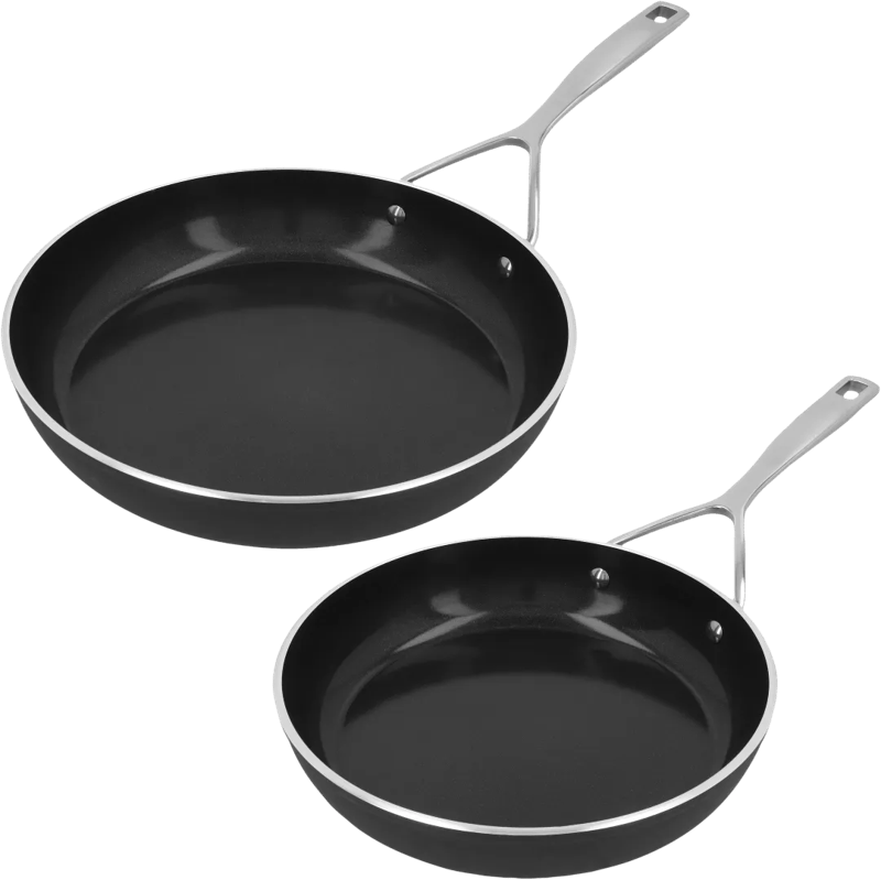 Demeyere Alu Industry 3 Ceraforce Koekenpannenset 24 + 28 cm