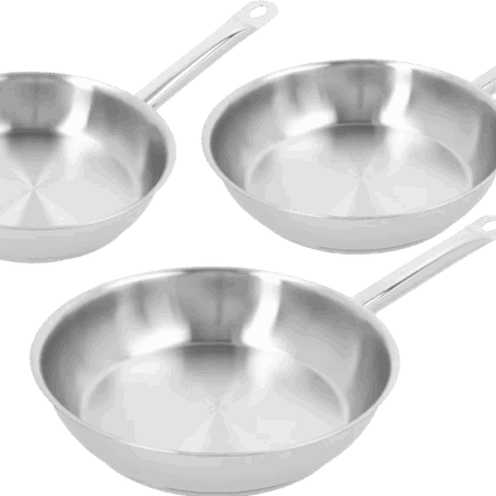 Demeyere Cosi 3 RVS Koekenpannenset 24 + 28 + 32 cm