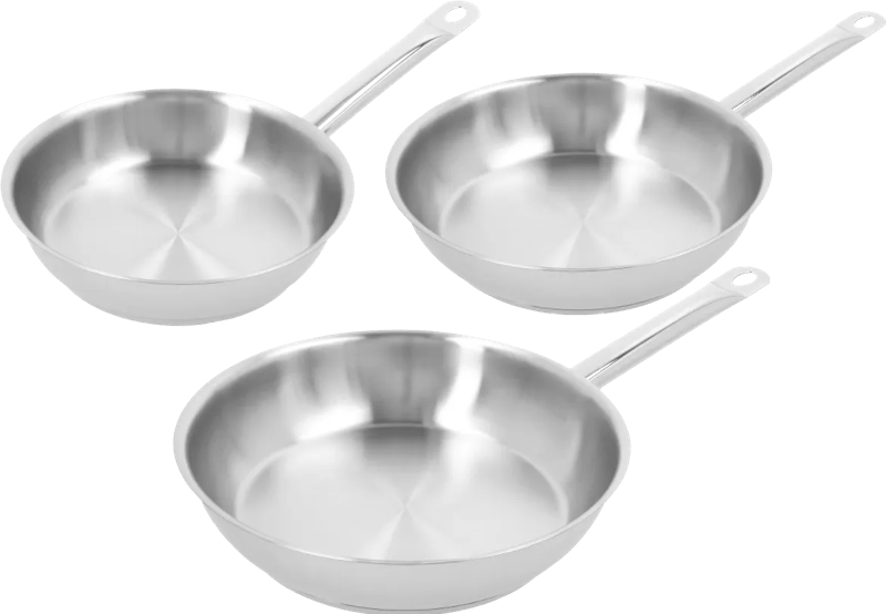 Demeyere Cosi 3 RVS Koekenpannenset 24 + 28 + 32 cm