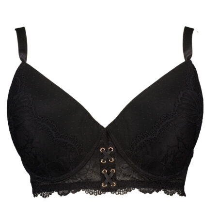 Demi Padded BH - Zwart | Zeeman