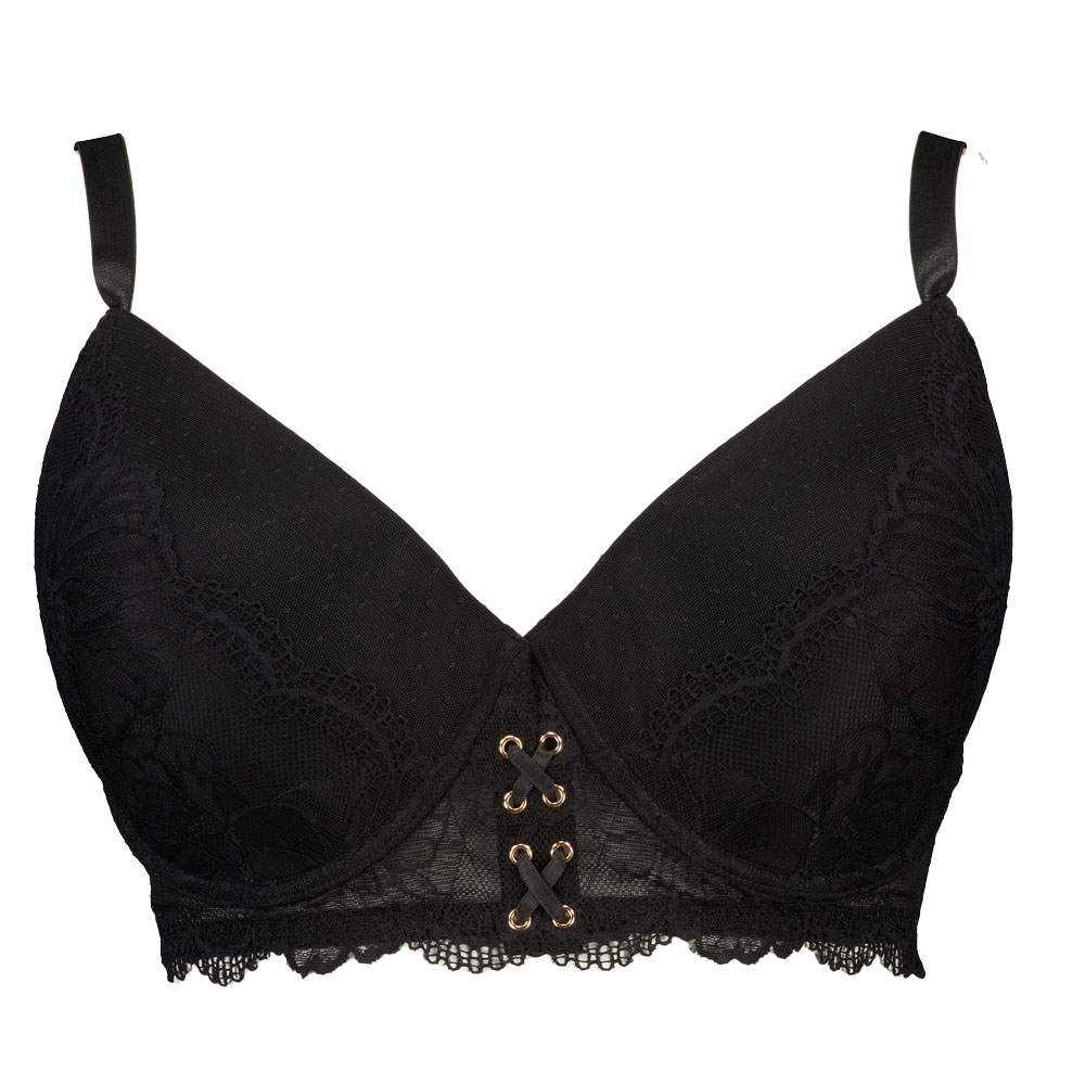 Demi Padded BH - Zwart | Zeeman