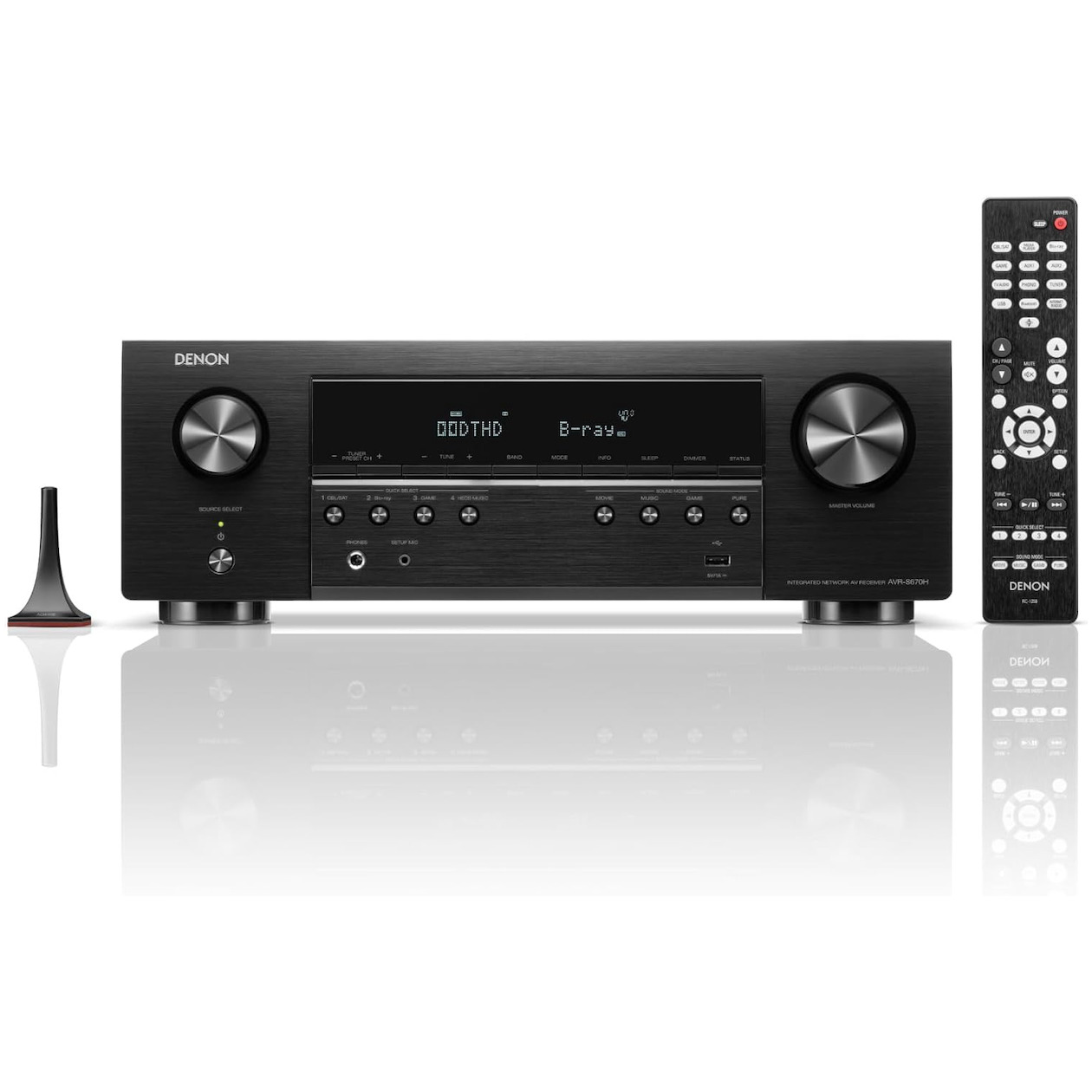 Denon AVR-S670H Receiver Zwart | Denon