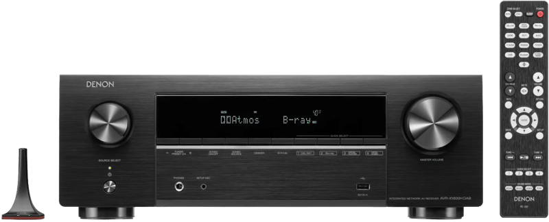Denon AVR-X1800H DAB Zwart