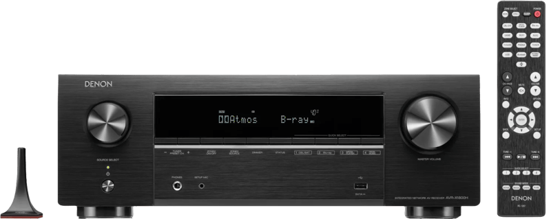Denon AVR-X1800H Zwart