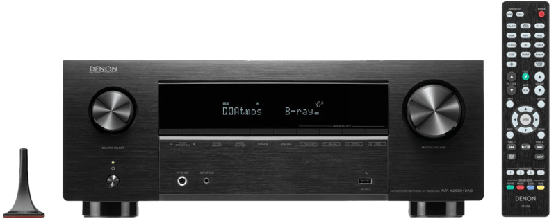 Denon AVR-X2800H DAB Zwart
