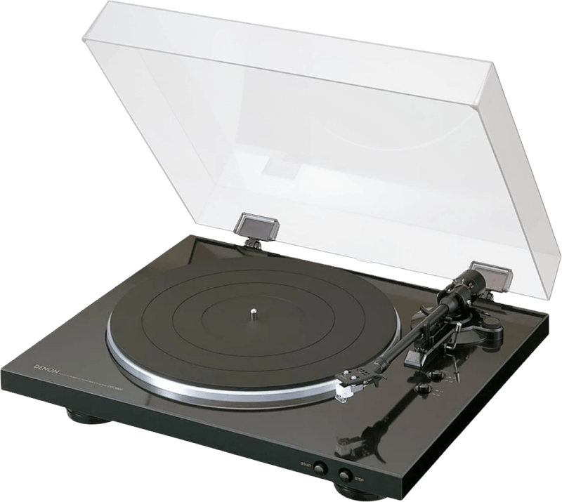 Denon DP-300F Zwart