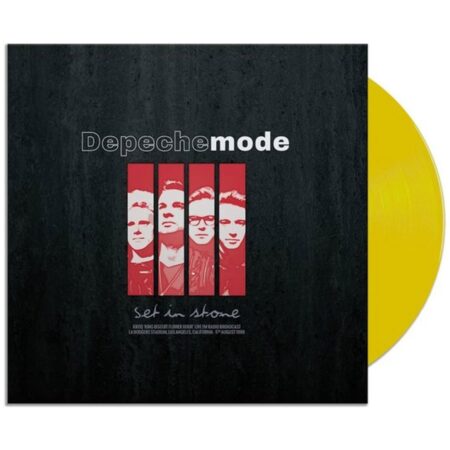 Depeche Mode - Set In Stone (Geel Vinyl) (LP) | Fiftiesstore