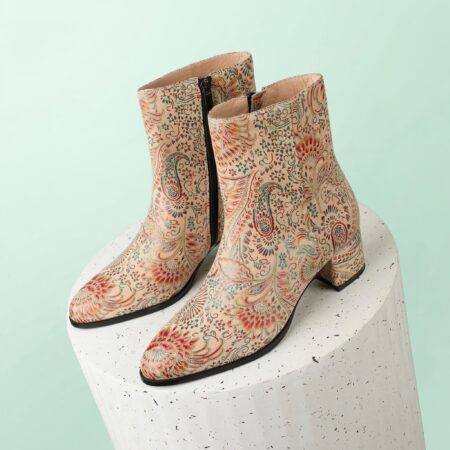 Desert Lotus Lady Boot Lureaux - Handgemaakte Nette Schoenen Voor Heren | Lureaux