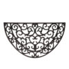 Deurmat Rubber halfrond |