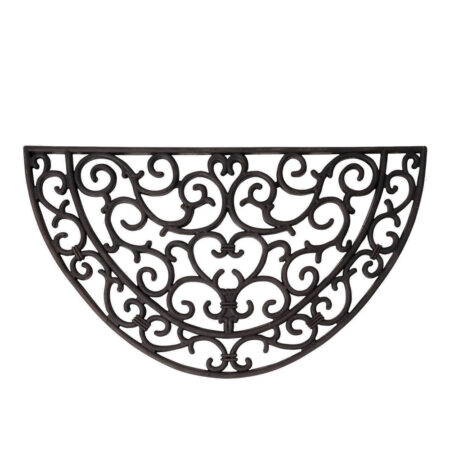 Deurmat Rubber halfrond |