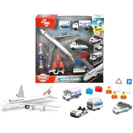 Dhl Die Cast Vliegtuigset 13 Delig Dickie | Dickie