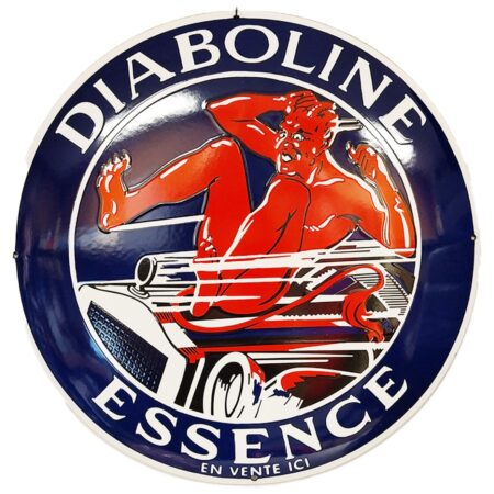 Diaboline Essence Emaille Bord - 50cm | Fiftiesstore